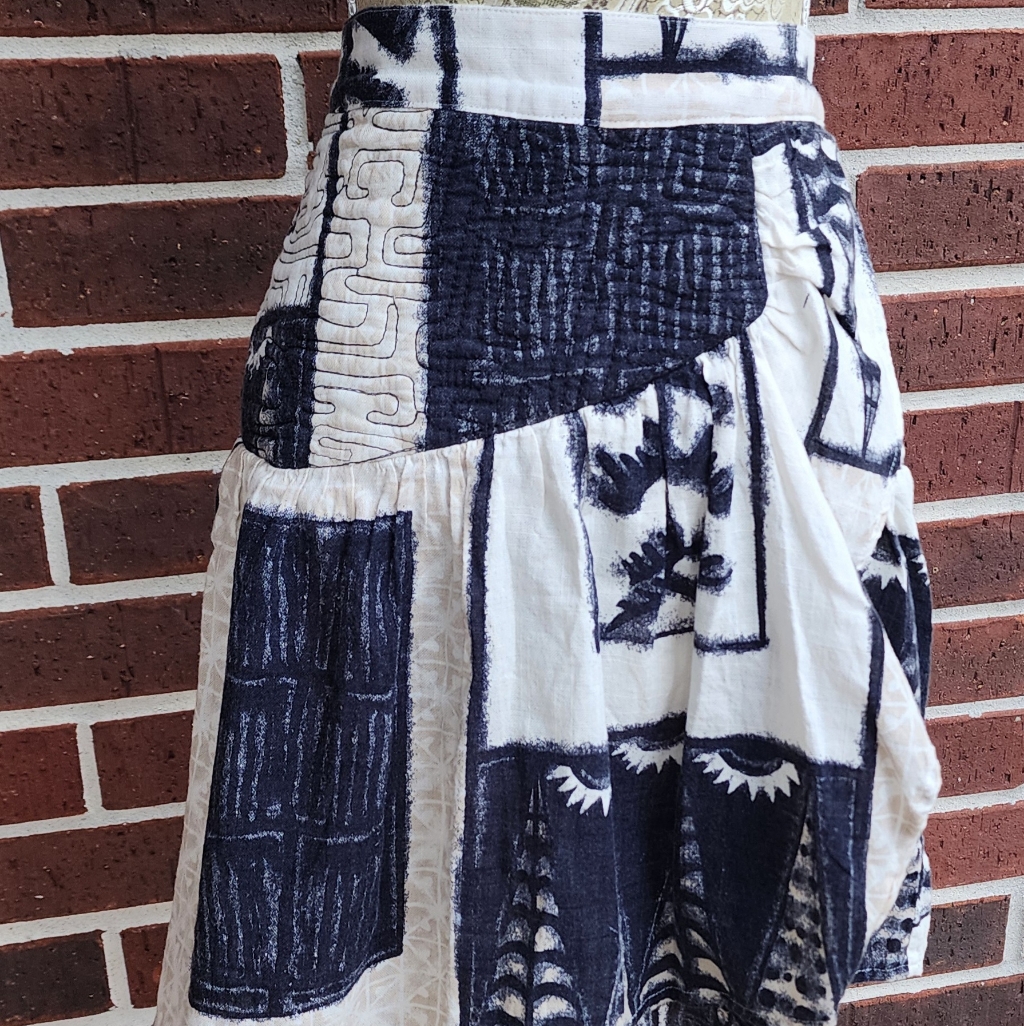 Tennis Brand Crudo Claro Stitched Ruffle Skirt